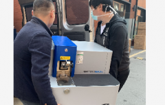 光譜儀熱銷發貨季 前往嘉興送貨感謝老板支持